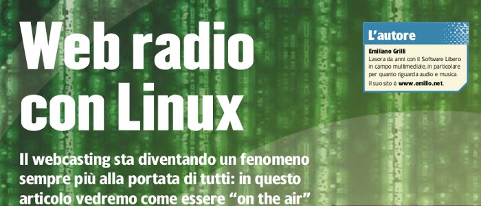 web radio con linux